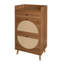 Armoire à chaussures à 2 portes et 1 tiroir Allen, organisateur de rangement à double couche pour vestibule ou couloir