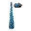 Arbre de Noël 5 pi bleu clair Tinsel - arbre de Noël escamotable escamotable avec sac