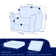 Pizarro Soft Stretch Separate Box Cushion Armchair Slipcover