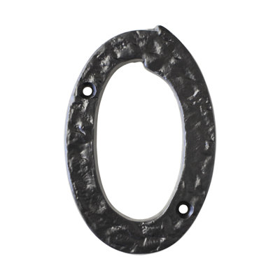 4'' H Metal House Number