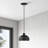 Domma 1 Light Black Mini Pendant-1545133105-1545133109