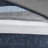 Stripe Bedding With Comforter And Sheets - Grey, Navy, Blue Colors King Size In Wrinkle-