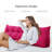 Sit-up Back Comfort Corduroy Bed Headboard Wedge Reading Pillow Triangular Backrest Compression-99222267-99222250