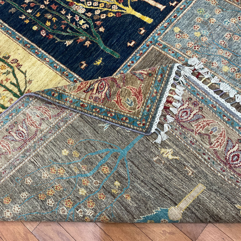 Wool Floral Indoor Rug