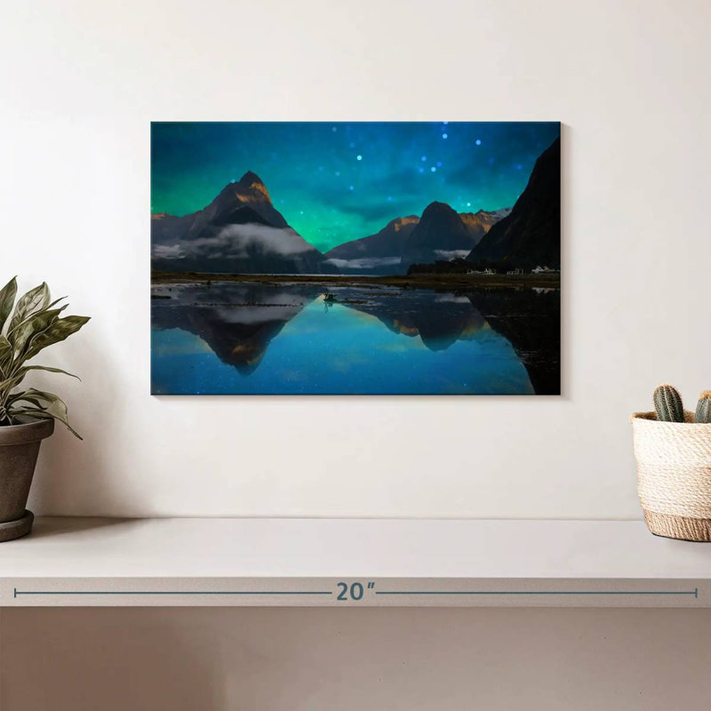 Nicci Milford Sound Night Reflection, H 8 po x l 12 po