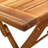 Rectangular Acacia Outdoor Folding Coffee Table