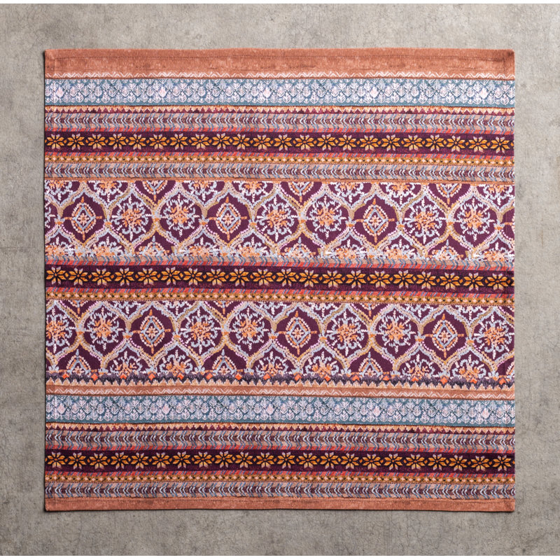Fair Isle Cotton Square Napkin