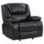 Fauteuil oscillant inclinable noir Elodie-2094207246