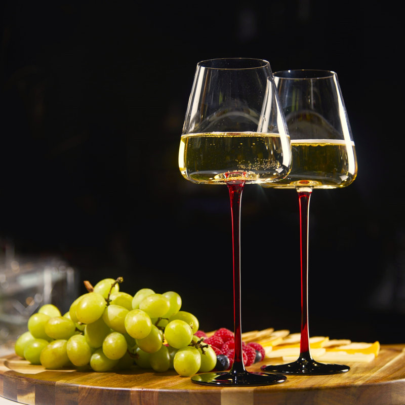 Extra Large Concave Wine Glasses , 16oz
