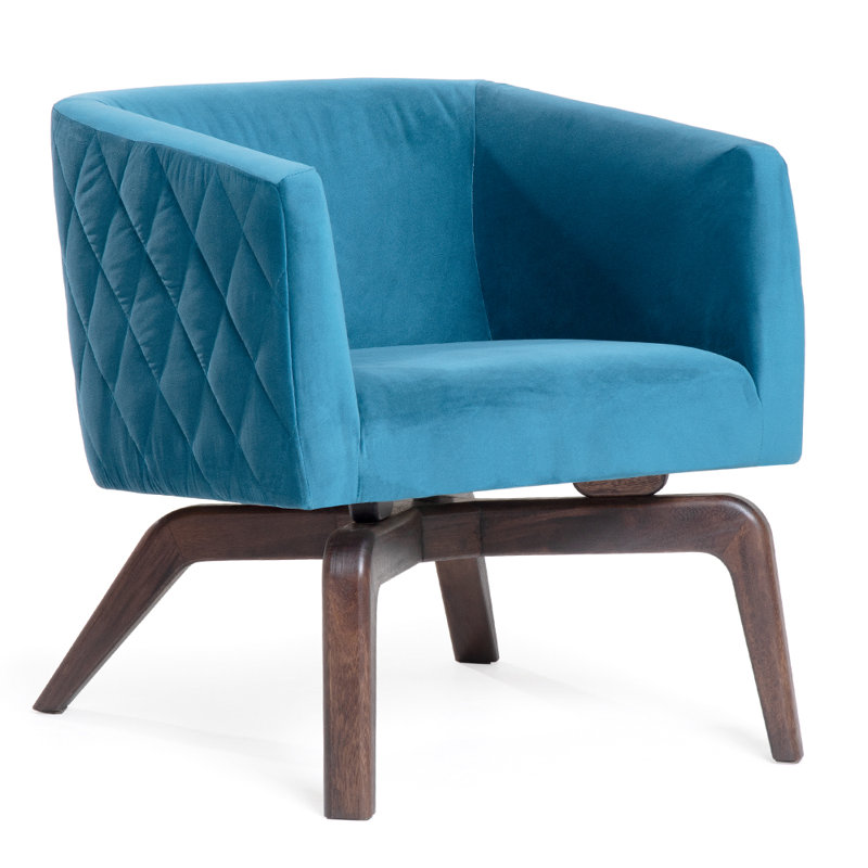 Sarah Armchair, Walnut, Drom 02