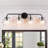 Vendramin 4-Light Black Dimmable Vanity Light-1681620618