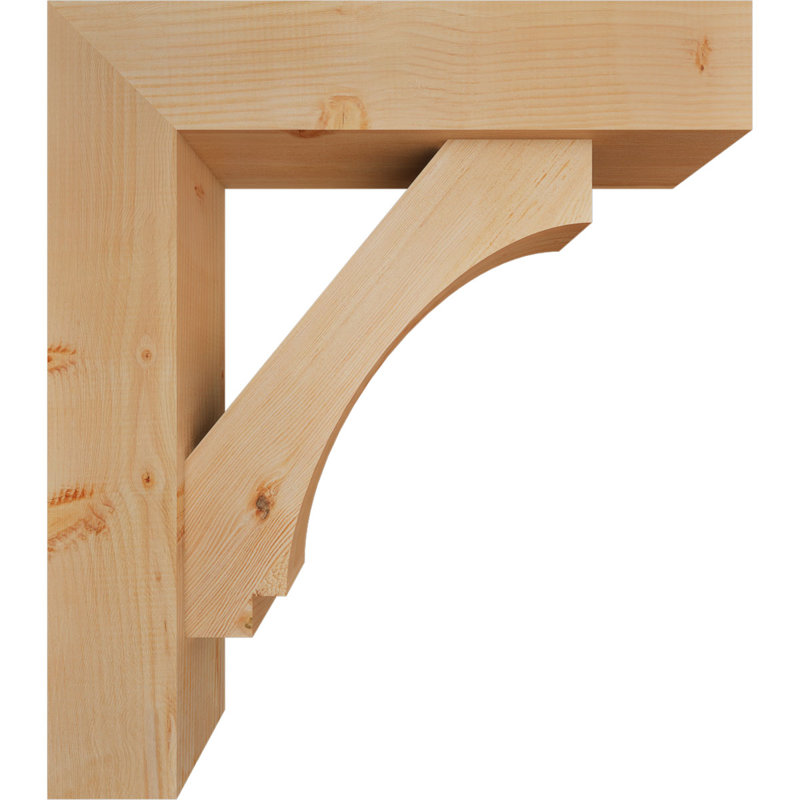 Support de bloc impérial avec entretoise décalée, 24 x 30, Sapin Douglas de l 7 1/2 (lisse)