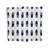 Aksel Polyester Geometric Square Napkin-25911554