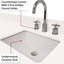Meuble-lavabo en chêne noir avec plateau en marbre Miroir - comptoir en contreplaqué à structure en bois massif de l 36 po x P 22 po