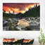 «Rocky Mountain River at Sunset», photographie-473754381-473754379