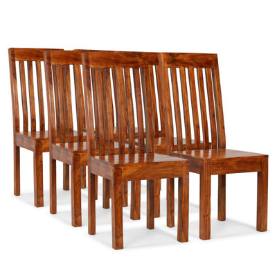 Plattsburg Dining Chairs Solid Wood Modern