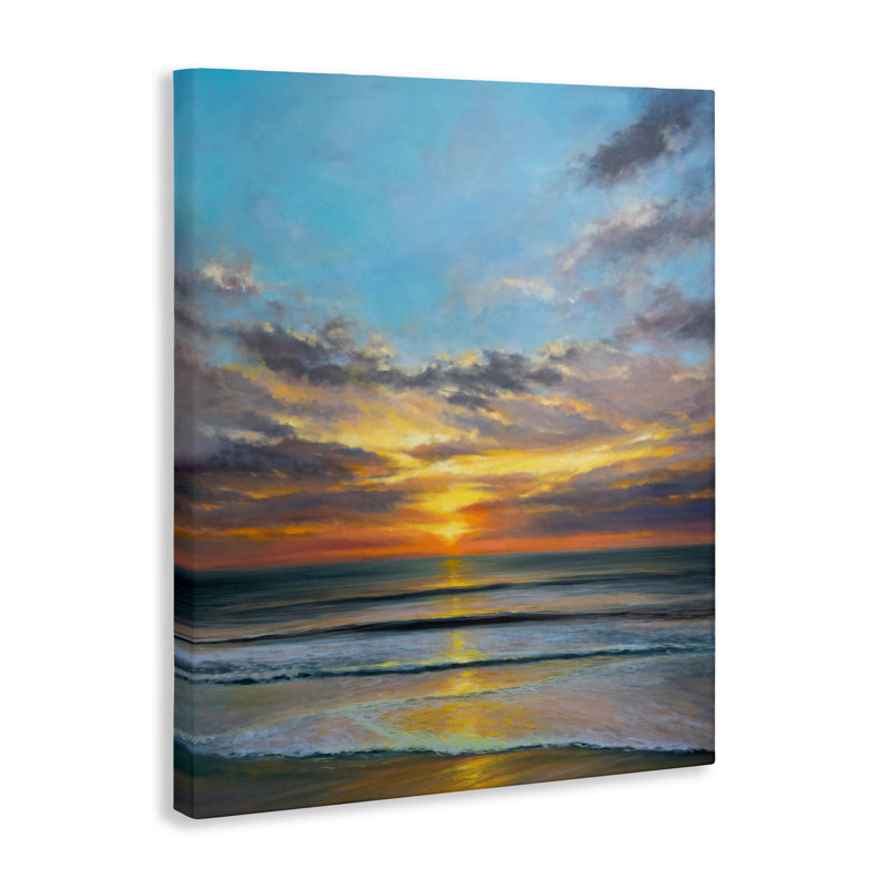 Toile équilibrée Serene Sunrise, design par Joanne Parent, H 48 po x l 36 po