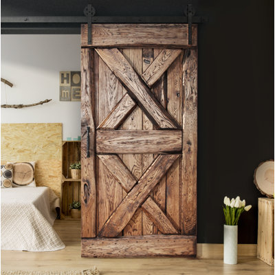 Solid Oak Sliding Door Primed