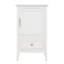 Meuble-lavabo de 20 po avec lavabo, meuble de rangement autoportant avec porte à fermeture douce, support de porte et tiroir