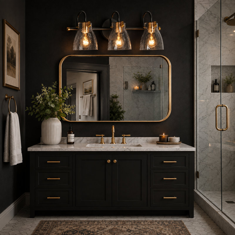Éclairage pour meuble-lavabo 3 lumières Joyee