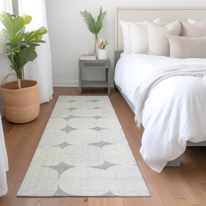 Malek Abstract Indoor / Outdoor Rug, Runner 2'3" x 7'6"