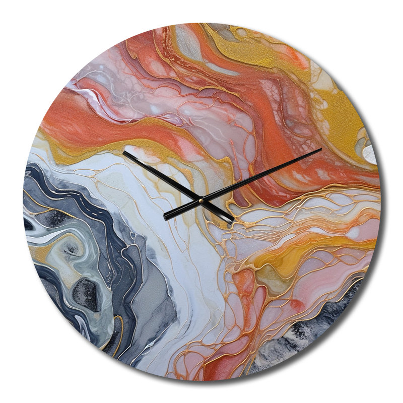 Horloge murale Peach, Moyenne