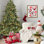 Arbre de Noël artificiel illuminé 6 pi avec 500 lumières UL en PE / PVC à base large pour décoration des Fêtes