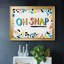 «90 Snaps Oh Snap II», reproduction d'art sur toile encadrée-764822162-764822161