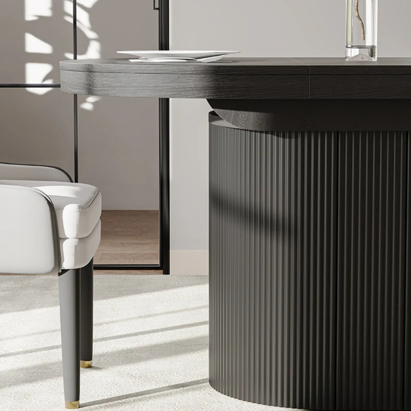 Table de salle à manger extensible 43,3 "à 55,2" pour 2 à 4 sièges