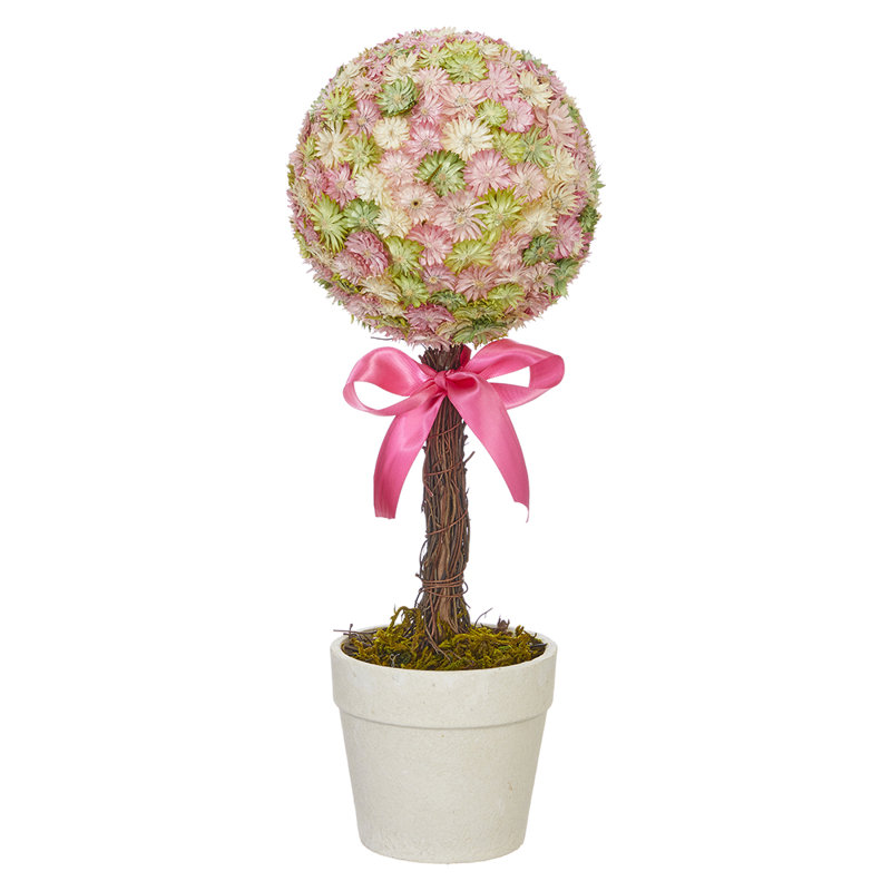 Topiaire fleur de fleurs en pot