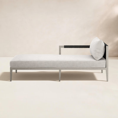 Sherwood Outdoor Teak Chaise Lounge
