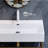 Claire 30" Ceramic Console Sink White Basin-1381591846
