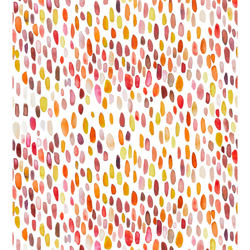 Jamboree Abstract Wallpaper Roll, Berry Lemonade