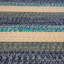 Tapis carré / extérieur en polypropylène tissé à la machine rayé gris / bleu / beige Korvin-1535915092