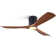 52" 3 - Blade Standard Ceiling Fan With Remote Control And LED Light, Silent Breeze For All Seasons