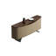 Armoire d'appoint haut de gamme en bois massif