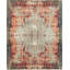 Hand Knotted Wool Abstract Area Rug in Gray