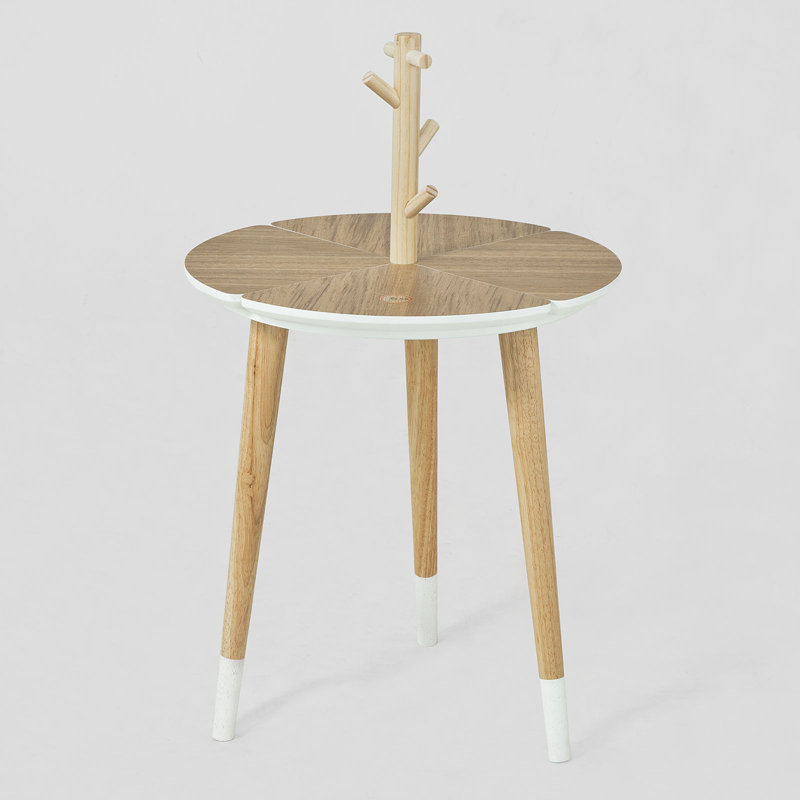 Mcneil Solid Wood End Table