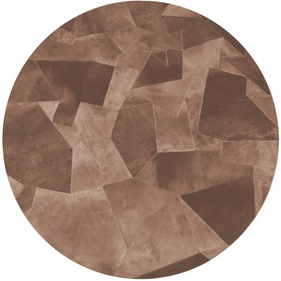 Fragments Rug - Pink Clay – Diameter