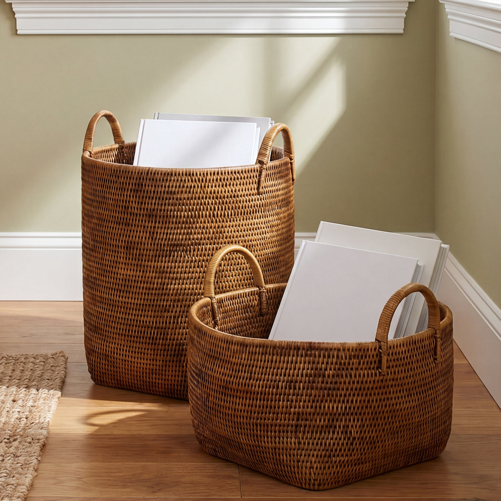 Massey Handmade Decorative Basket