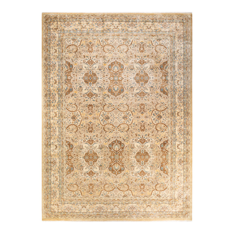 Classic One-of-a-Kind 10' 3" X 14' 1" Hand Knotted Area Rug