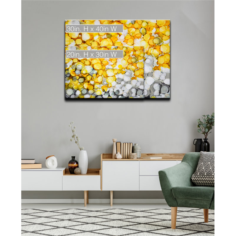 «River Gold» par Norman Wyatt Jr., reproduction d'art sur toile tendue, H 20 po x l 30 po x P 1,5 po