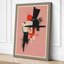 Geometric Abstraction Abstract 1 Piece Wrapped Canvas Wall Art-22965292-22965306