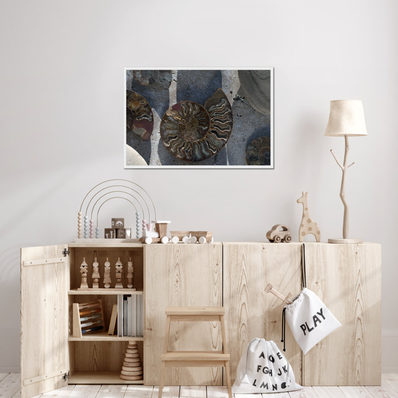 Gifts Of The Shore XVI by Elena Ray - Print, 55cm H x 80cm W, White Framed Paper Print