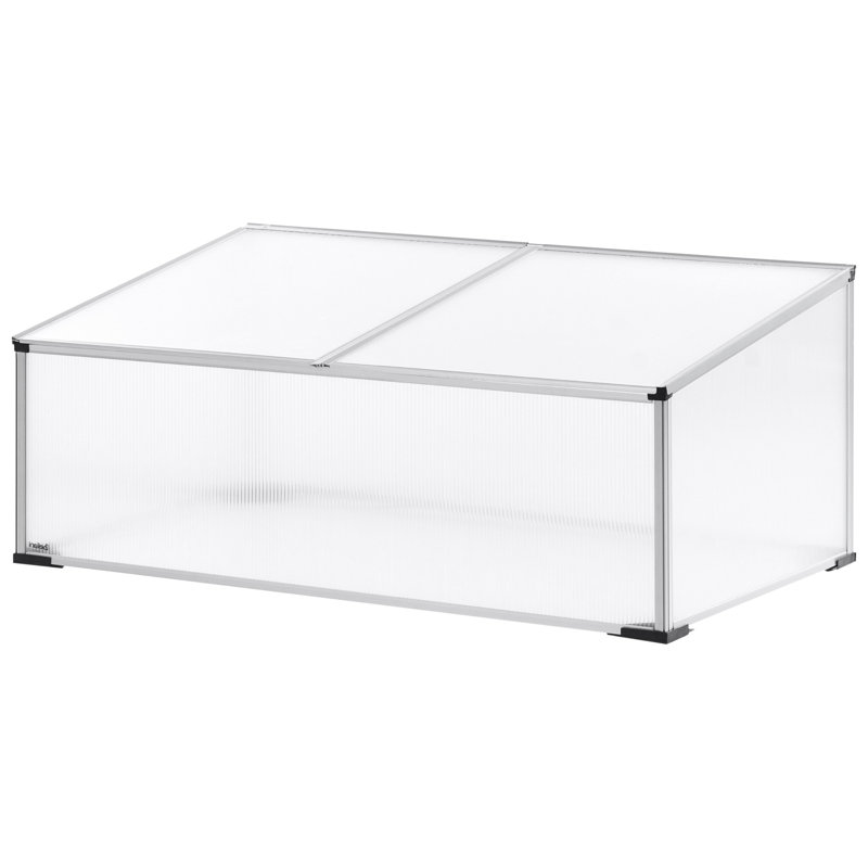 Garden Greenhouse SERIFOS Silver 61 cm