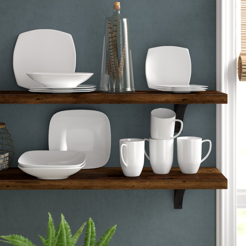 Encarta 16 Piece Porcelain Dinnerware Set