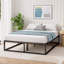 Dekker Metal Platform Bed with Wooden slat support 35cm/14in Height-922882506