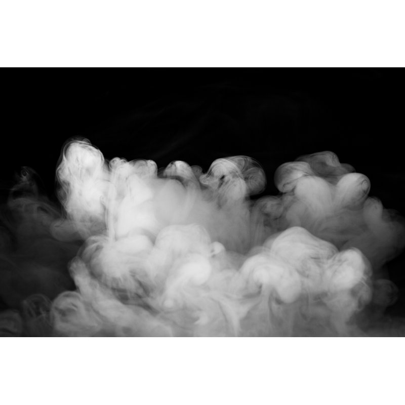 " Abstract Fog Or Smoke " by J33P3L2, 8" H x 12" W x 1" D