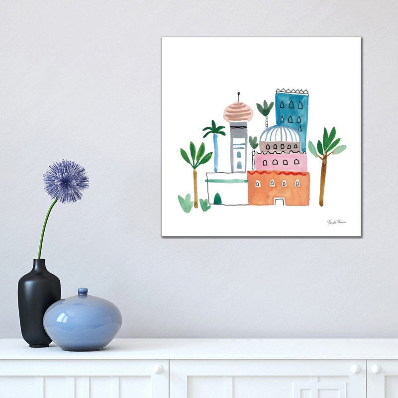 Home Sweet Home by Farida Zaman - Wrapped Canvas Print, 30.48 cm H x 30.48 cm W