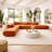Vivienne Collection Luxury L-shape Sectional Sofa-123297872